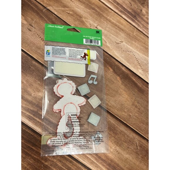 JOLEE'S BOUTIQUE SESAME STREET SSJB03 THAT TICKLES ELMO DIMENSIONAL STICKERS - Picture 3 of 3